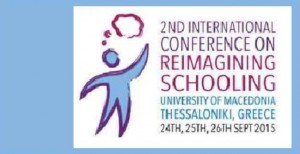 Πανεπιστήμιο Μακεδονίας: 2ο Διεθνές Συνέδριο  «Για να ξαναφανταστούμε το σχολείο…» -Πέμπτη 24 έως Σάββατο 26 Σεπτεμβρίου 2015