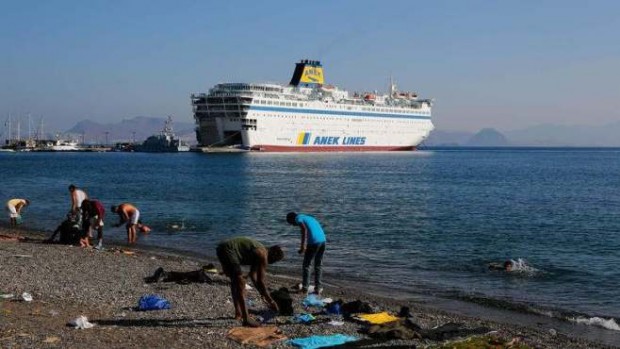 Στη Θεσσαλονίκη έρχονται 1.700 πρόσφυγες από την Κω με το επιβατηγό οχηματαγωγό πλοίο &quot;Ελευθέριος Βενιζέλος&quot;