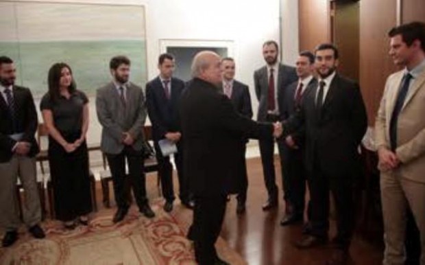 Συνάντηση του Προέδρου της Βουλής με φοιτητές της Διπλωματικής Ακαδημίας