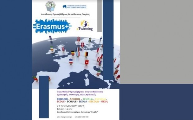 AIGINIONEWS: Η Μ Ε Ρ Ι Δ Α «Ευρωπαϊκά προγράμματα στην εκπαίδευση: σχεδιασμός- υλοποίηση- καλές πρακτικές» 23/11/2023
